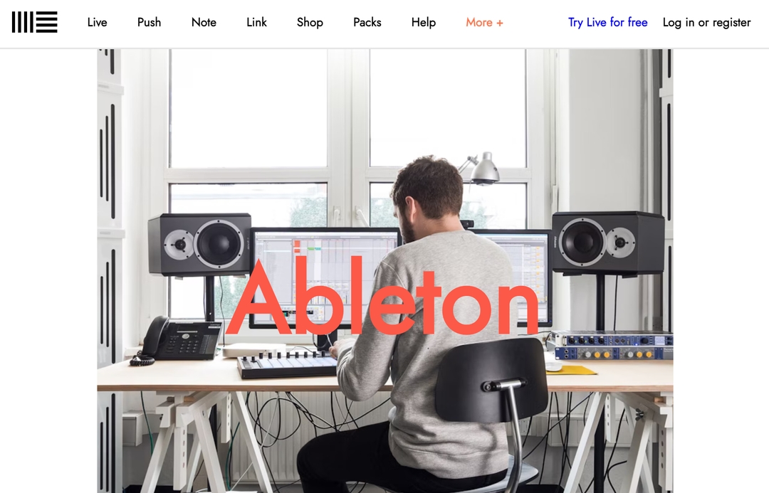 Ableton Page
